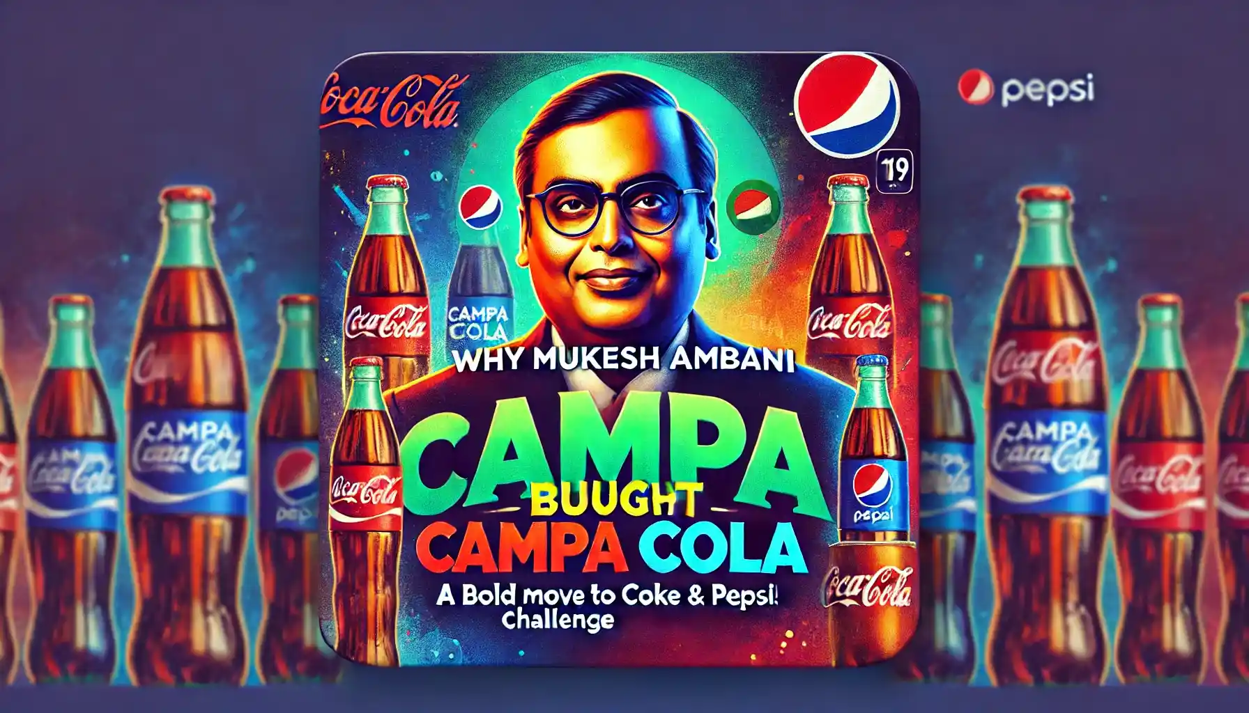 Why did Ambani make this move for Campa Cola  Reliance? Let's dive into the strategyies -