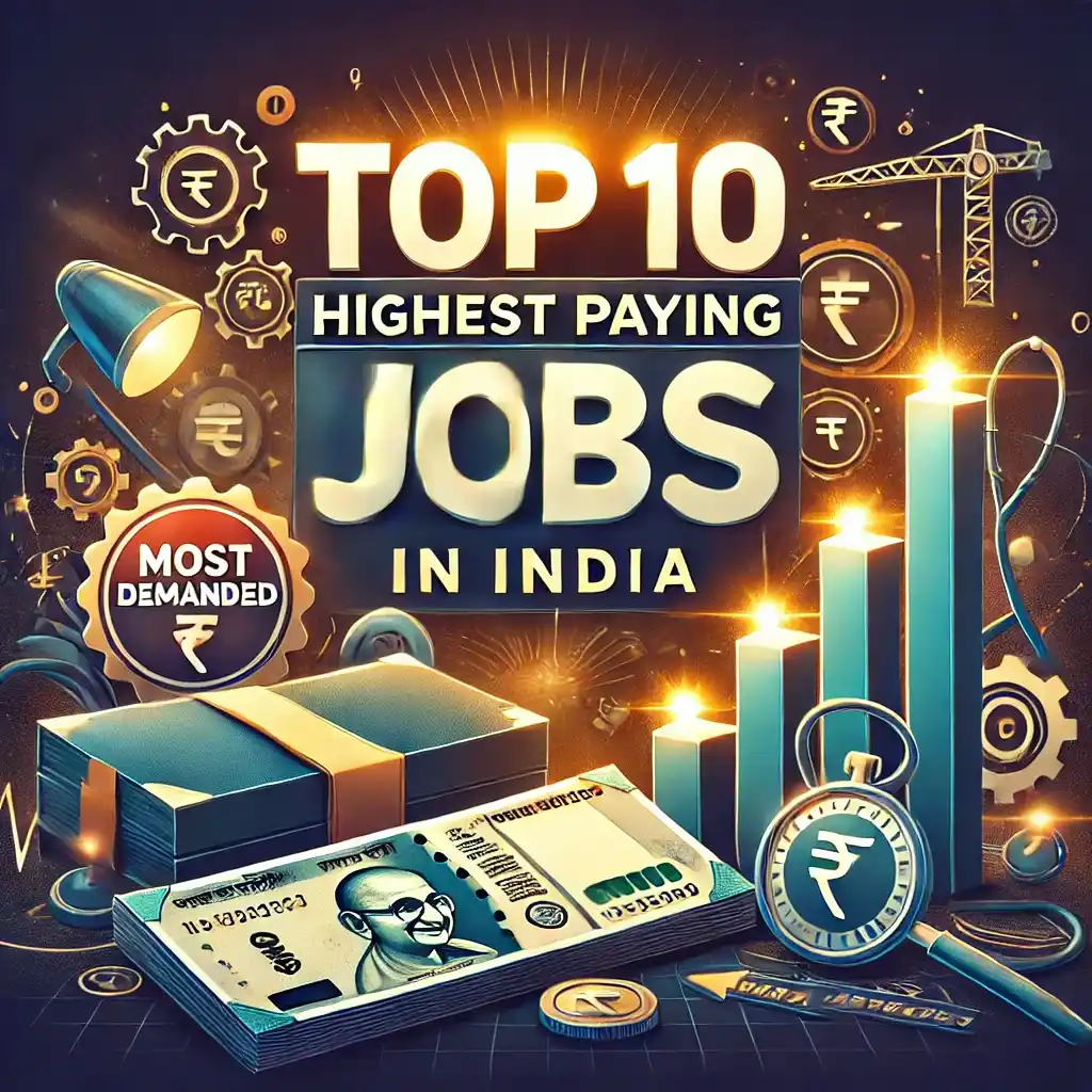 टॉप 10 उच्च वेतन वाली नौकरियाँ (Top 10 Best and Highest Paying Jobs)