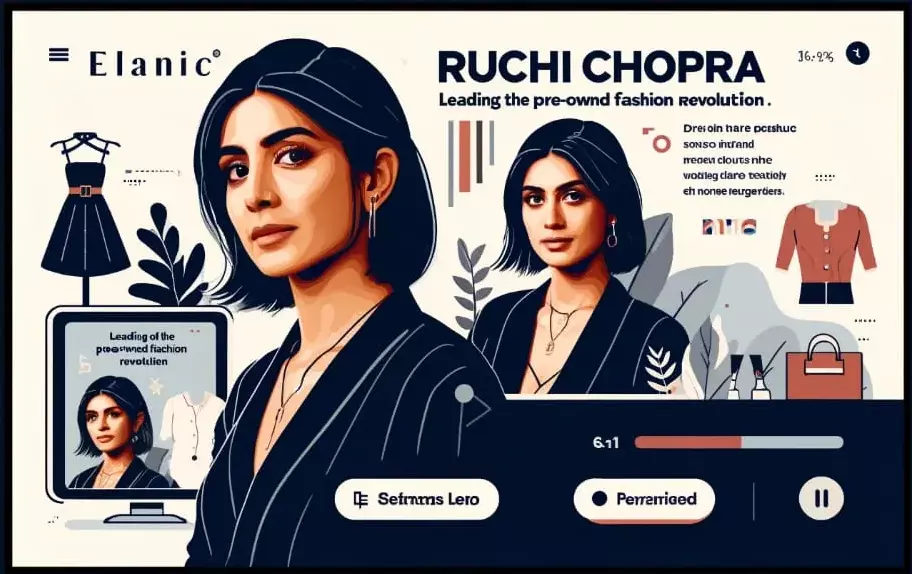 The Journey of Ruchi Chopra: Founder of Elanic and Pioneer in Sustainable Fashion