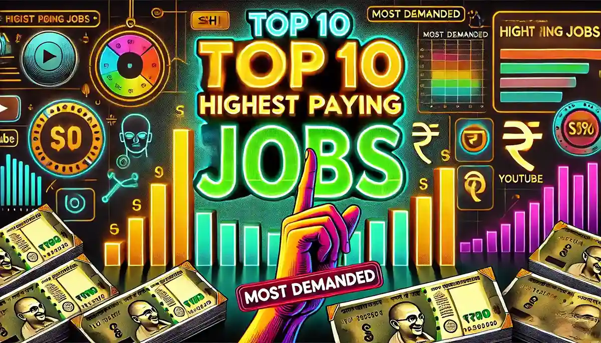 भारत में उच्च वेतन वाली नौकरियाँ : Top 10 High paying Jobs in India