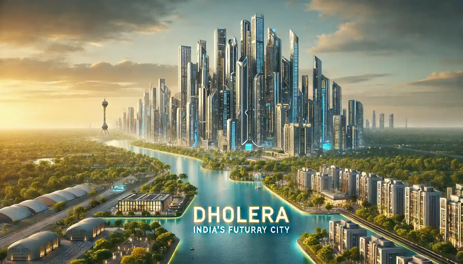 Dholera smart city project brief details and Progress  Report 2024